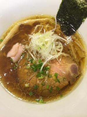 「虎徹そば(醤油、平打ち麺)￥７５０」@麺や 虎徹の写真