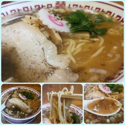 「ミソソ味噌中華そば＋コーン（VIPステッカー特典）」@味噌中華そばムタヒロの写真