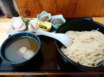 「冷やし煮干しつけそば濃い目」@中華そば よしかわの写真