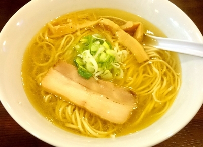 「煮干しらーめん（塩） 700円」@麺堂 稲葉の写真