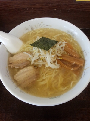 「塩ラーメン大盛(650円+大盛サービス)」@中華そば みのやの写真