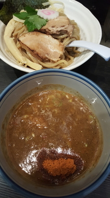 「濃厚辛つけ麺」@麺や ポツリの写真