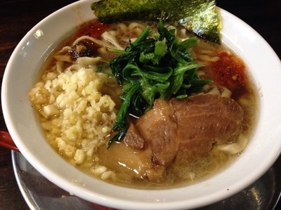 「ラうどん（並）ニンニク・ショウガ」@ラーメン ヤスオの写真