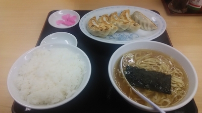 「餃子麺」@大盛軒の写真