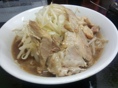 「絆ラーメン～野菜、油増し」@ラーメン絆の写真