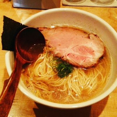 「中華そば700円」@中華蕎麦 蘭鋳の写真