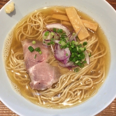「煮干塩￥700円」@町田汁場 しおらーめん 進化の写真
