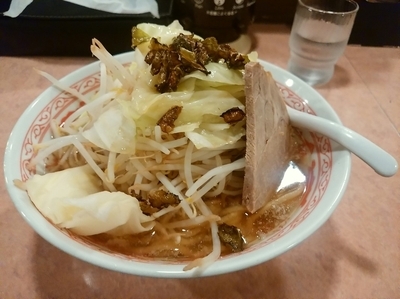 「【キャベふじ麺(中盛・250g・塩)780円】→600円」@特級豚骨 中華そば湊生の写真