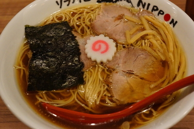 「江戸式中華そば＋替え玉」@ソラノイロ NIPPONの写真