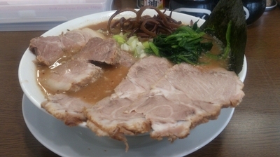 「チャーシューメン(麺硬め・味濃いめ)」@うまいヨ ゆうちゃんラーメンの写真