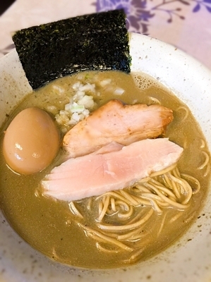 「限定 重ね味（長崎産片口鰯）」@麺工 小烏丸の写真