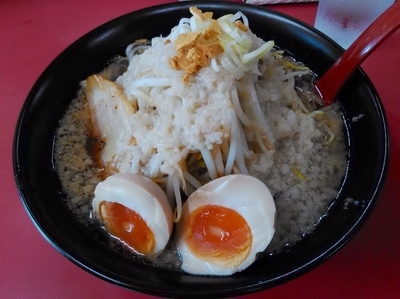 「裏メニュー はるじろう（仮） フワフワマシマシ」@和風らーめん はるやの写真