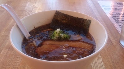 「【平日限定】豚煮干ラーメン」@湖麺屋 Reel Cafeの写真