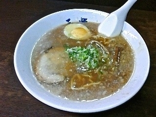 「元らーめん (背脂少なめ/￥650)」@蔵前元楽 総本店の写真