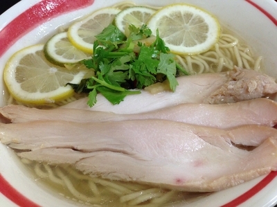 「「限定」塩レモンライム」@自家製麺SHINの写真