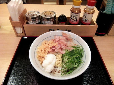 「ぶっかけうどん」@つるまる 赤坂店の写真