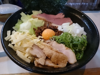 「【限定】汁無し麻辣鴨油麺730円＋ビールetc」@麺屋 扇 SENの写真