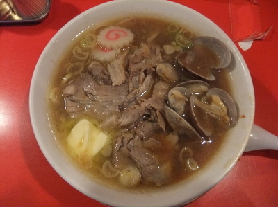 「あさりバター醬油ラーメン（970円）」@末廣ラーメン本舗 仙台駅前分店の写真