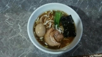 「中華そば＋味付玉子」@製麺raboの写真