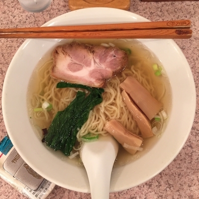 「支那そばと半カレー」@武田流 古式カレーライス 支那そば インディアン 蒲田西口店の写真