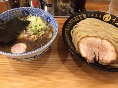 「つけ味玉（小）＋チャーシューご飯」@中華蕎麦うゑずの写真