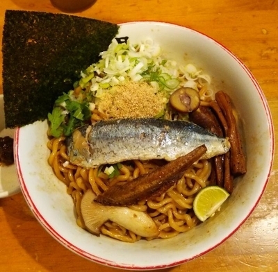 「【限定】 旬の秋刀魚そば：850円」@きら星の写真