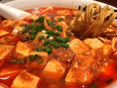 「麻婆麺(800円)」@龍海飯店の写真