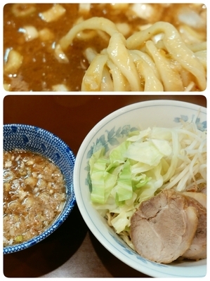 「つけ麺＋豚増し」@らーめん陸の写真