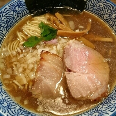 「極上煮干しそば780円」@煮干しつけ麺 宮元の写真