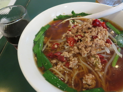 「台湾ラーメン500円」@百香亭 野田店の写真
