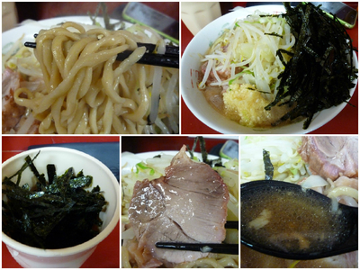 「ラーメン（ニンニク・もみのり）¥680」@ラーメン二郎 相模大野店の写真