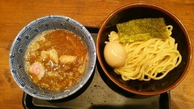 「味玉つけめん(並)(あつもり)」@舎鈴 エキュート赤羽店の写真