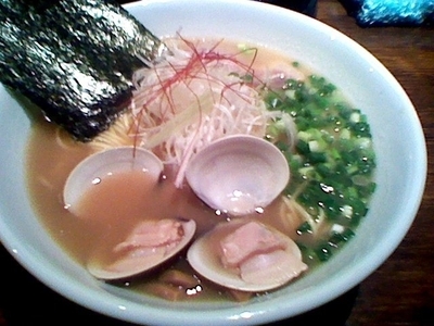 「貝出汁鶏そば(900円）+大盛（無料クーポン）」@麺屋 いっとくの写真
