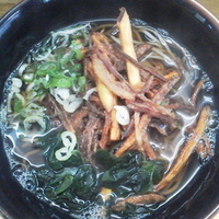 かき揚げそば\480