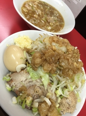 「つけめん（全マシ）￥850」@ラーメン一心の写真