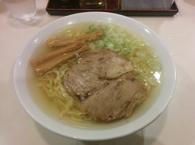 「塩らーめん 580円」@らーめん 竹三の写真