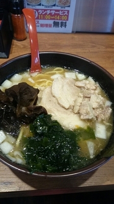 「源流ラーメン」@イレブンフーズ 源流 南品川店の写真