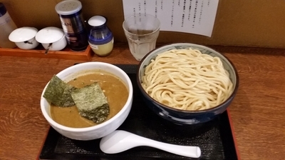 「カレーつけそば　特盛」@つけそば 九六の写真