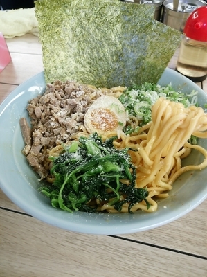 「まぜらすた720円」@らすた 代々木支店の写真