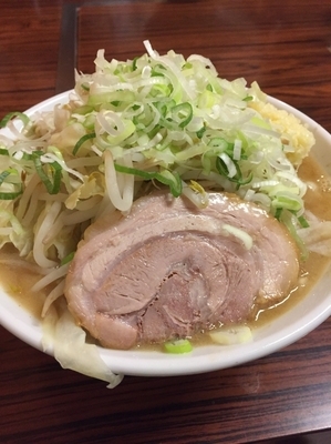 「ミニラーメン ニンニクネギ マシマシ」@ちばからの写真