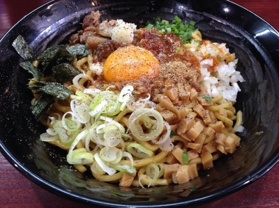 「台湾まぜそば大　￥８７０」@ラーメン極 東浦店の写真