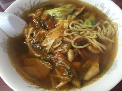 「ホルモンラーメン700円」@ホルモンラーメン 玄海の写真