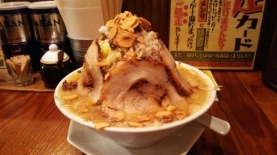 「バラスタ  小  \950（税抜き）」@ガツ盛りラーメン バンブル 西浦和店の写真