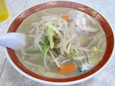 「タンメン　560円」@珠玉の写真