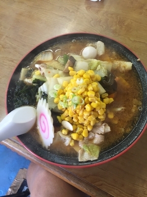 「合格ラーメン 630円税込」@美うら食堂の写真