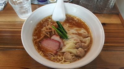 「ワンタンめん ￥890」@らーめん穀雨の写真