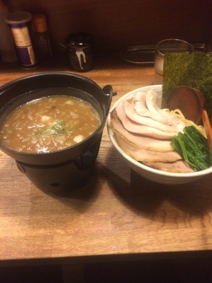 「鶏白湯つけ麺」@麺屋時茂の写真