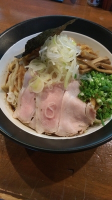 「海老まぜそば（醤油）780円」@喜元門 本店の写真