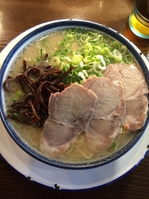 「ラーメン650円」@博多ラーメン しばらく 日本橋店の写真