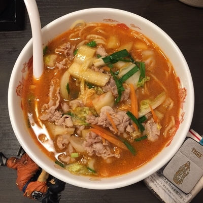 「半チャンセット」@天理スタミナラーメン 高田馬場店の写真